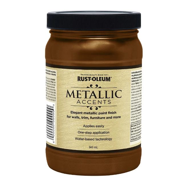 Water-Based Metallic Paint - 946 mL - Classic Bronze