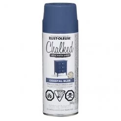 Rust-Oleum Aerosol Chalked Paint - 340 g - Ultra Matte - Coastal Blue