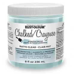 Rust-Oleum Chalked Paint - Protective Topcoat - 236 mL - Matte Clear