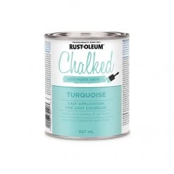 Rust-Oleum Chalked Ultra Matte Paint - 887 ml - Turquoise