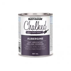Rust-Oleum Chalked Ultra Matte Paint - 887 ml - Aubergine