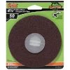 Gator Gatorpower Aluminum Oxide Resin Fibre Sanding Discs - 4 1/2-in Dia - 7/8-in Arbour - 50 Grit - 3 Per Pack 1 Gator Gatorpower Aluminum Oxide Resin Fibre Sanding Discs - 4 1/2-in Dia - 7/8-in Arbour - 50 Grit - 3 Per Pack -Rust Oleum Store 77375274 L