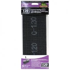 Gator Drywall Sanding Screen - Precut - 4.25-in x 11.25-in - 120 Grit - Pack of 5