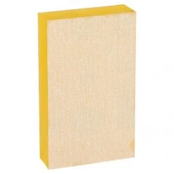 Gator Premium Finishing Sanding Sponge - 220-Grit - Abrasive Foam - 1-in L x 3-in W x 5-in H