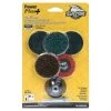 Gator Surface Preparation Sanding Disc Kit - 2-in Dia - Assorted Abrasive - Multi-Grade - 6 Per Pack -Rust Oleum Store 77375753 L